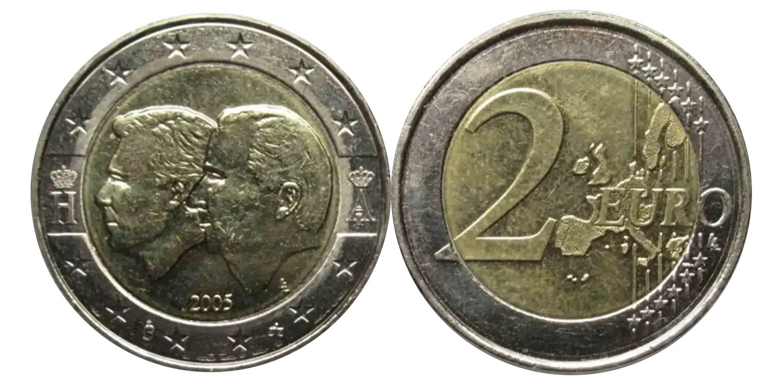 Belgium 2 Euro 2005
