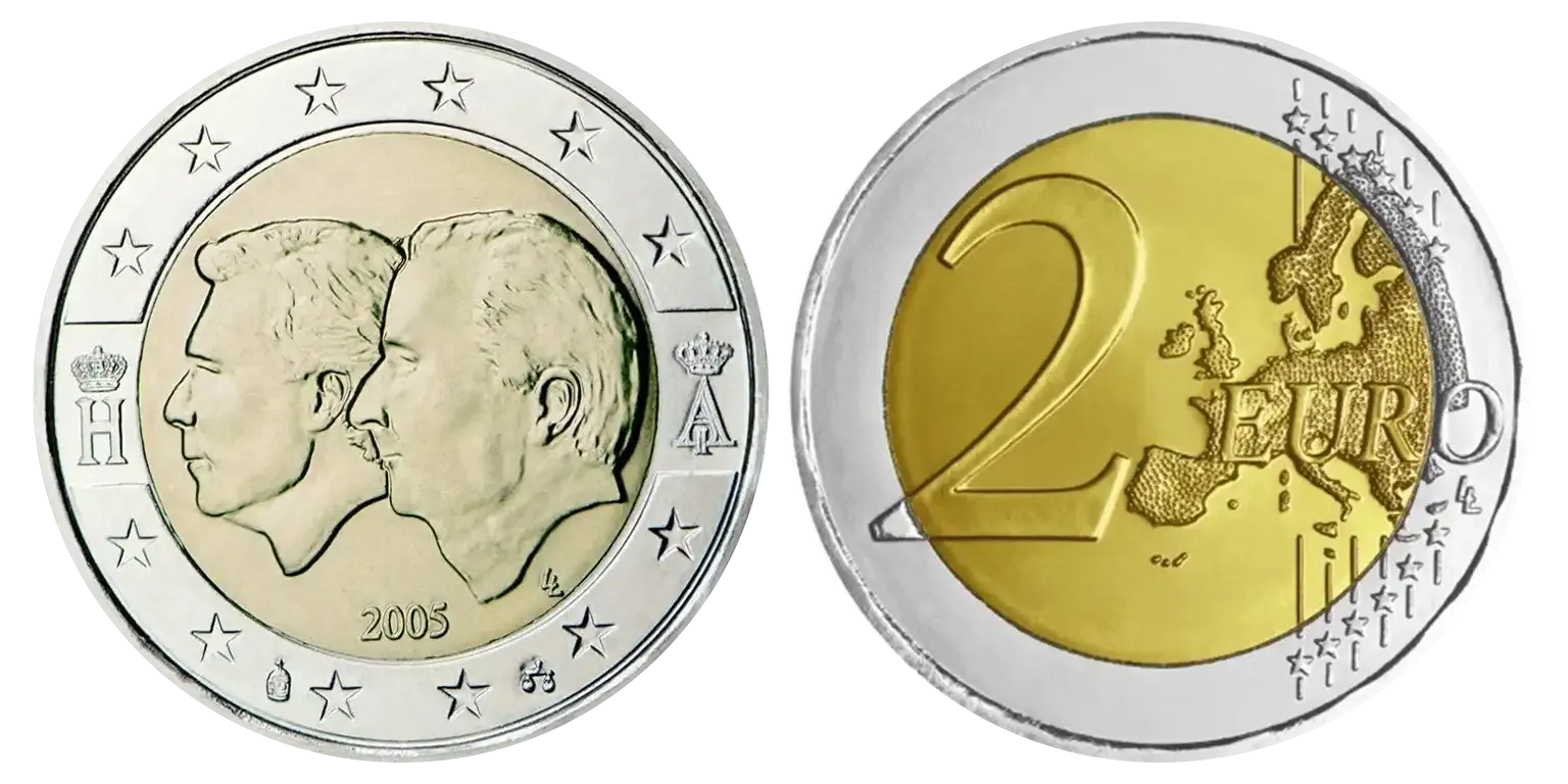 Belgium 2 Euro 2005