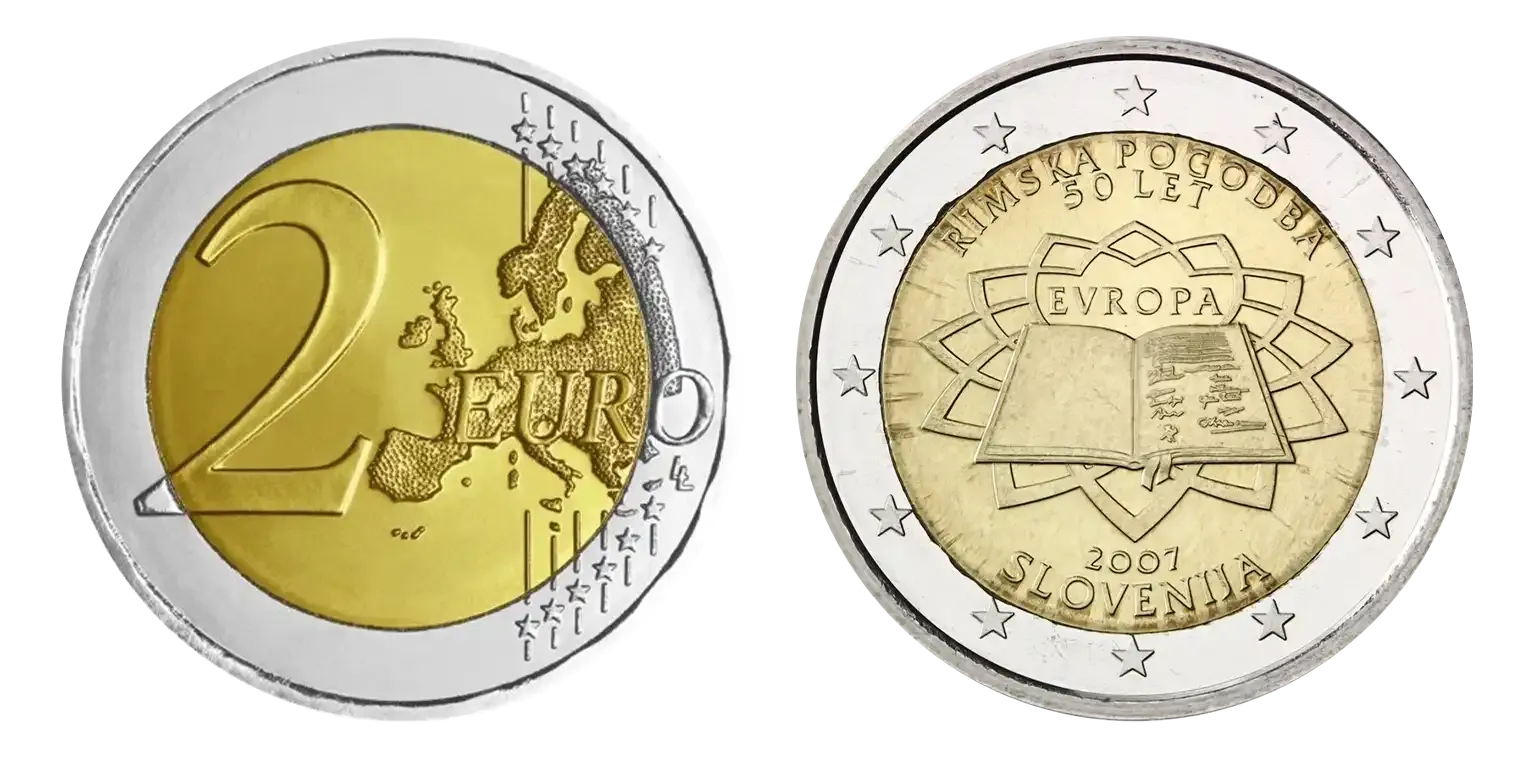 Slovenia 2 Euro 2007