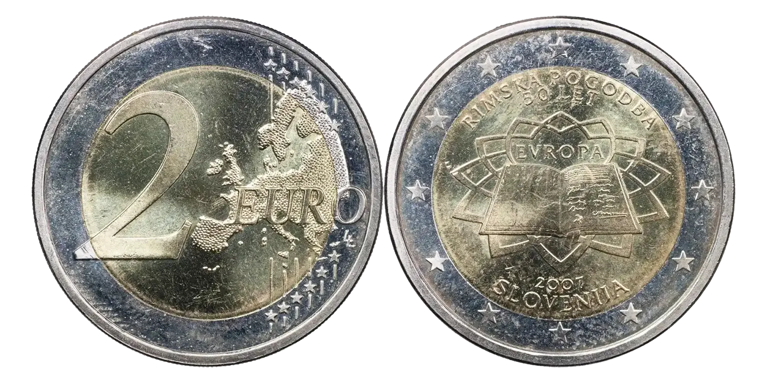Slovenia 2 Euro 2007