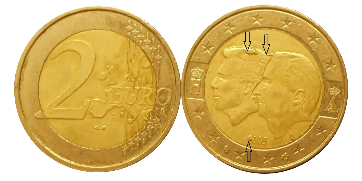 Belgium 2 Euro 2005
