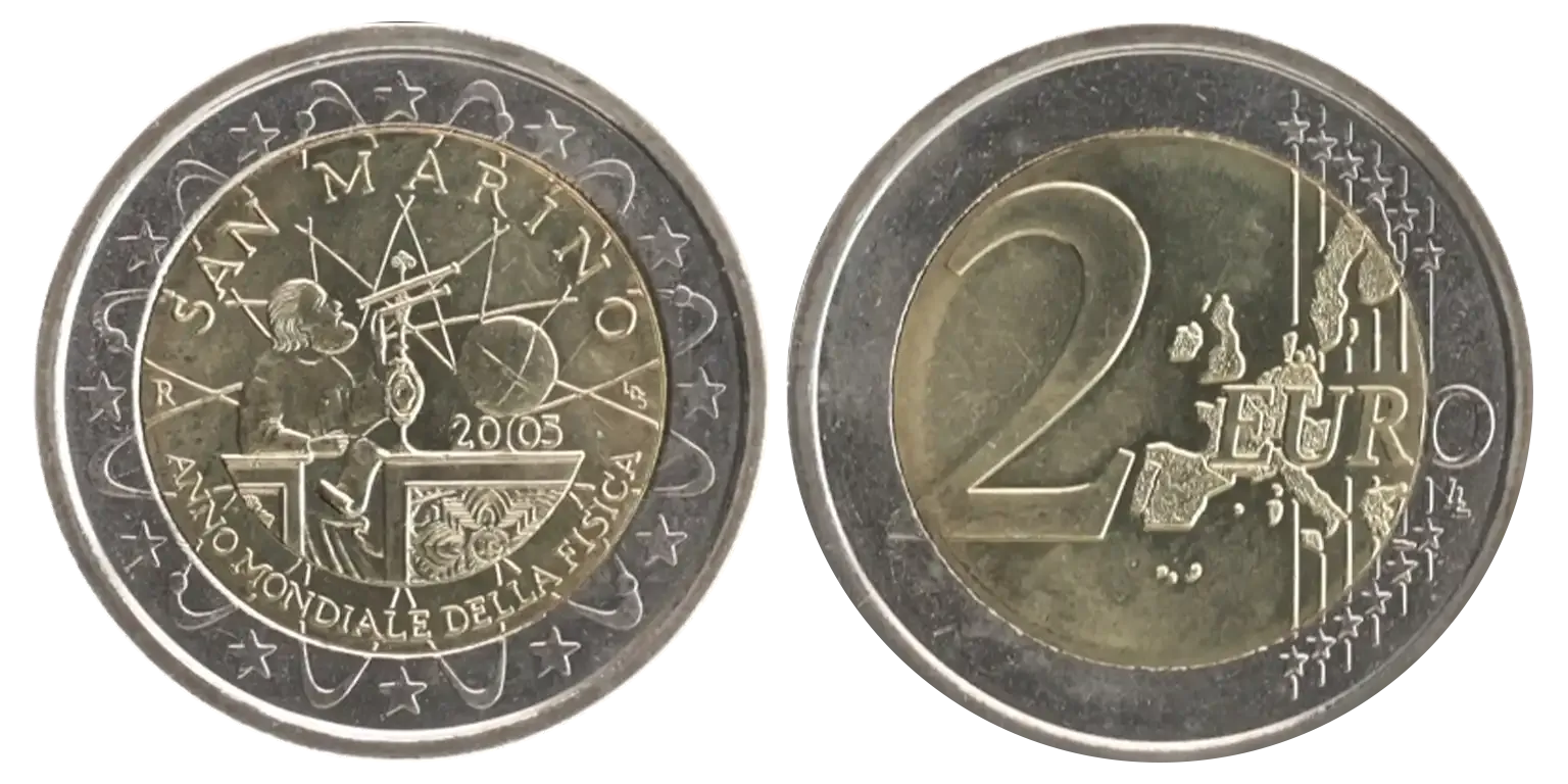 San Marino 2 Euro 2005